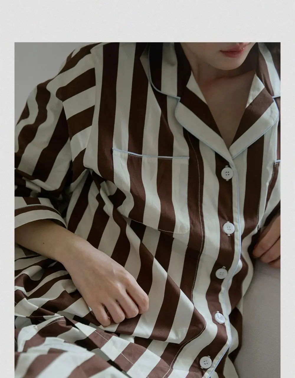 보웰 [BWTZ] 데이오프 고밀도 순면 100% 파자마세트 7종 상세페이지 10